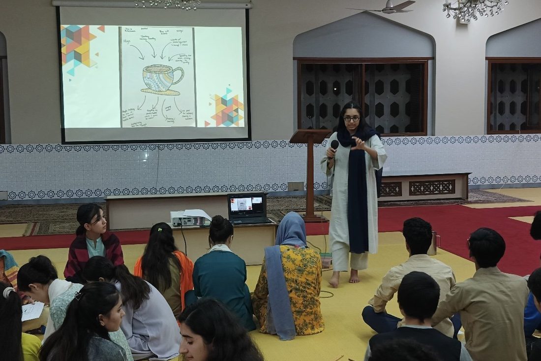 Teaching workshop in Pakistan